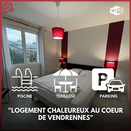 דירות La Guierche Domaine Des 5 Roses - Rose Rouge מראה חיצוני תמונה